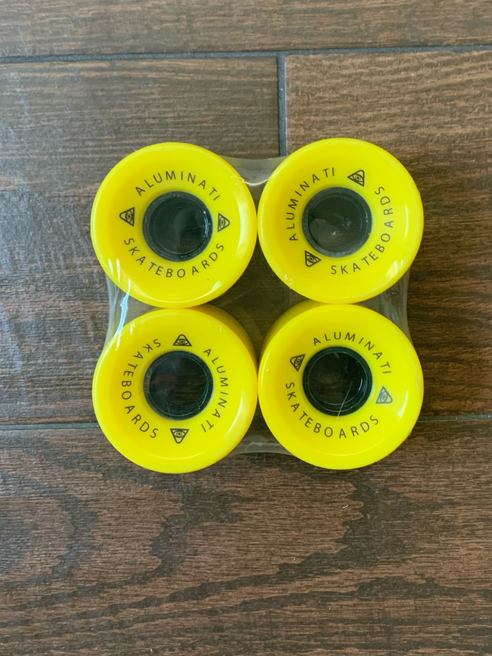 Yellow Cruiser Wheels - 4 Pack